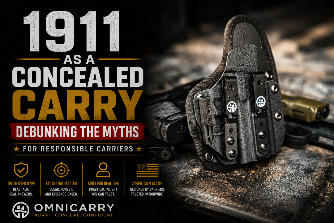 1911 as a Concealed Carry: Debunking the Myths for Responsible Carriers