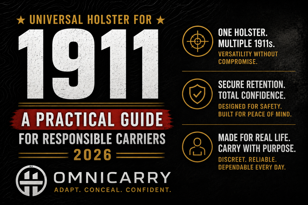 Universal Holster for 1911: A Practical Guide for Responsible Carriers (2026)