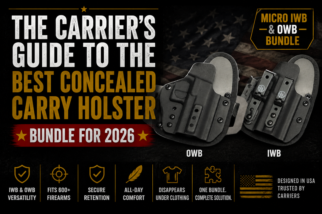 The Carrier’s Guide to the Best Concealed Carry Holster Bundle for 2026