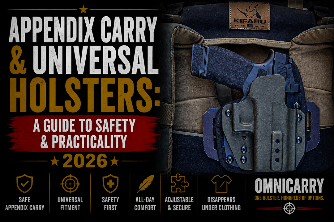 Appendix Carry and Universal Holsters: A Guide to Safety and Practicality (2026)