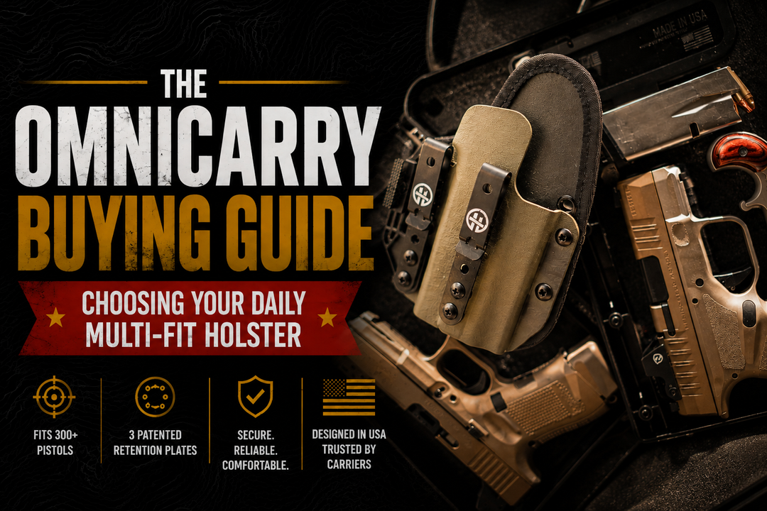 The OMNICARRY Buying Guide: Choosing Your Daily Multi-Fit Holster