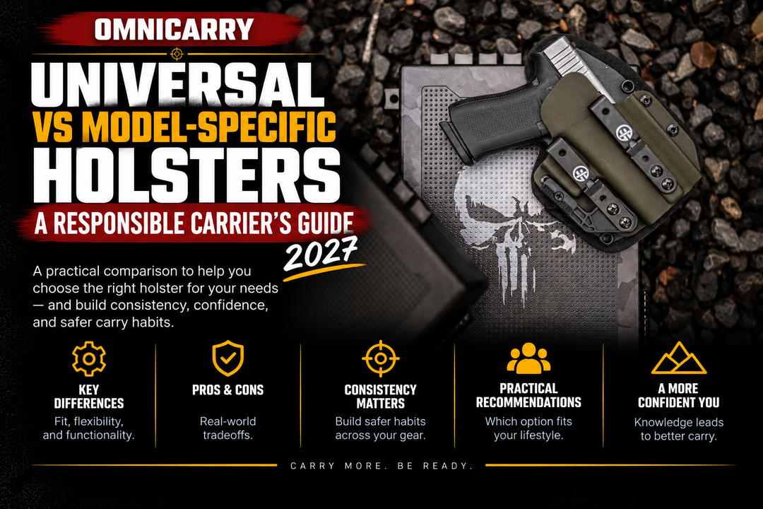 Universal Holster vs Model Specific: A Responsible Carrier’s Guide to Consistency