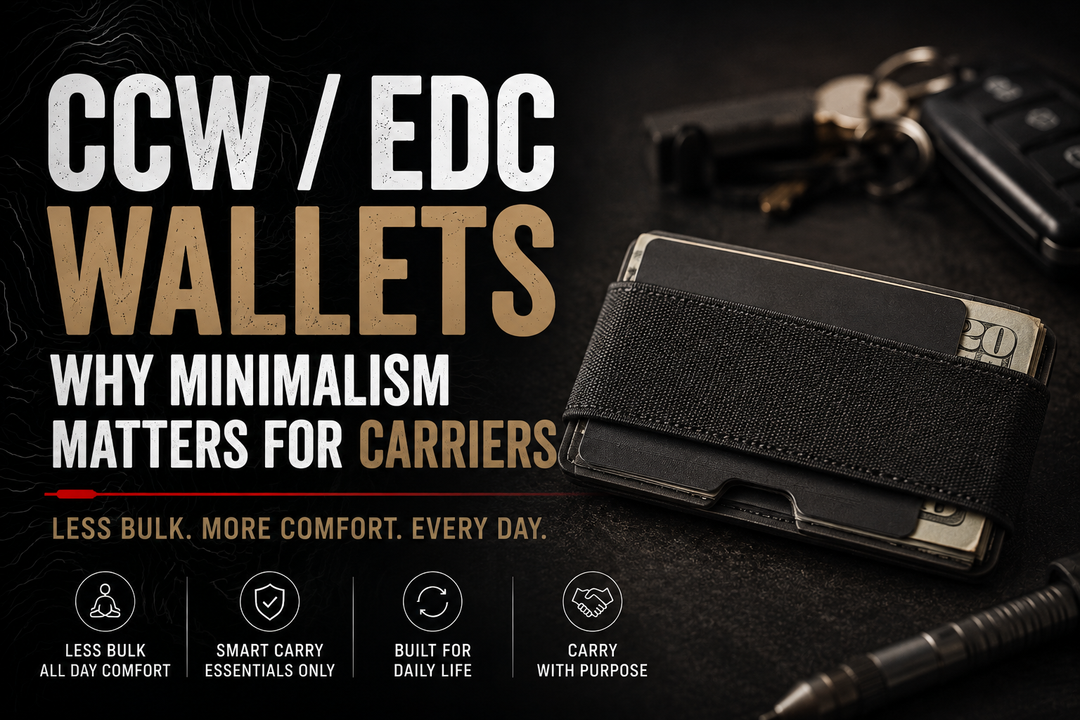 CCW EDC Wallets: Why Minimalism Matters for Carriers