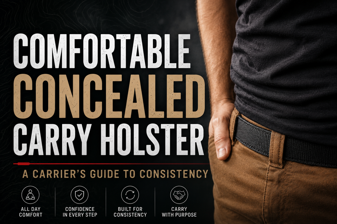 Comfortable Concealed Carry Holster: A Carrier’s Guide to Consistency