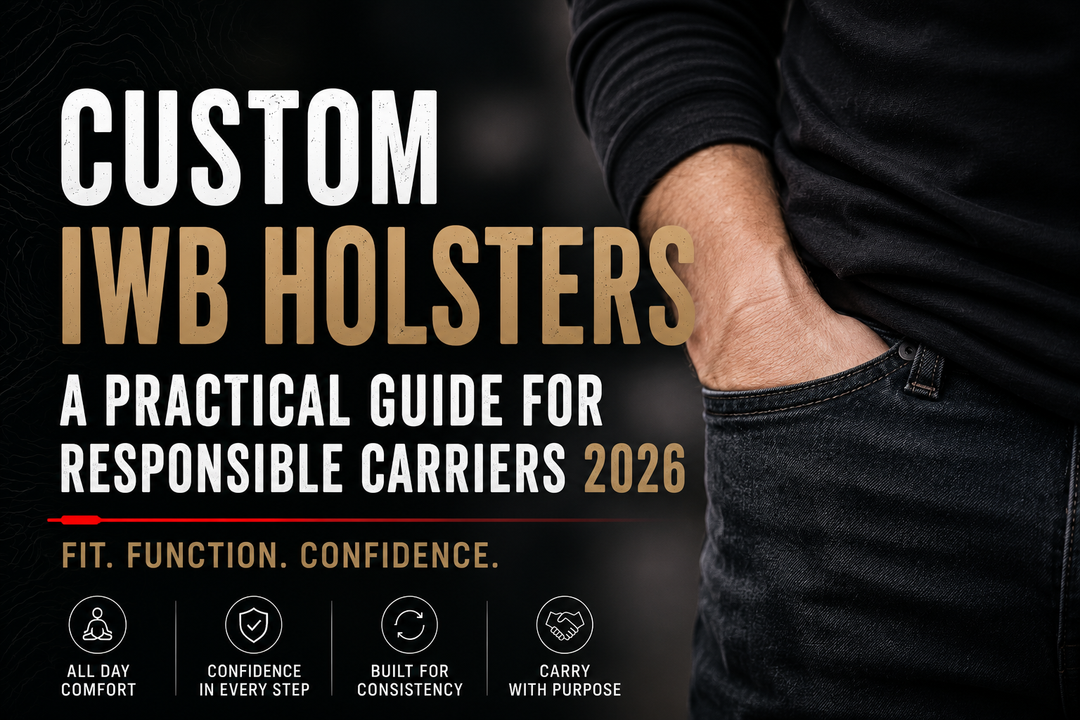Custom IWB Holsters: A Practical Guide for Responsible Carriers (2026)