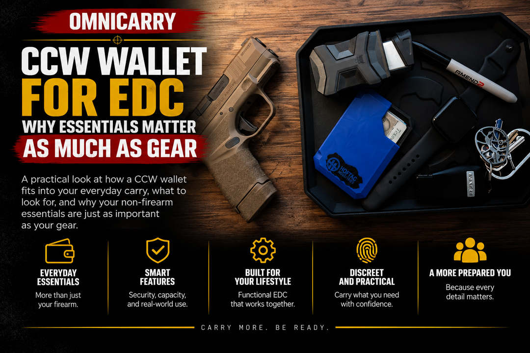 CCW Wallet for EDC: Why Essentials Matter as Much as Gear