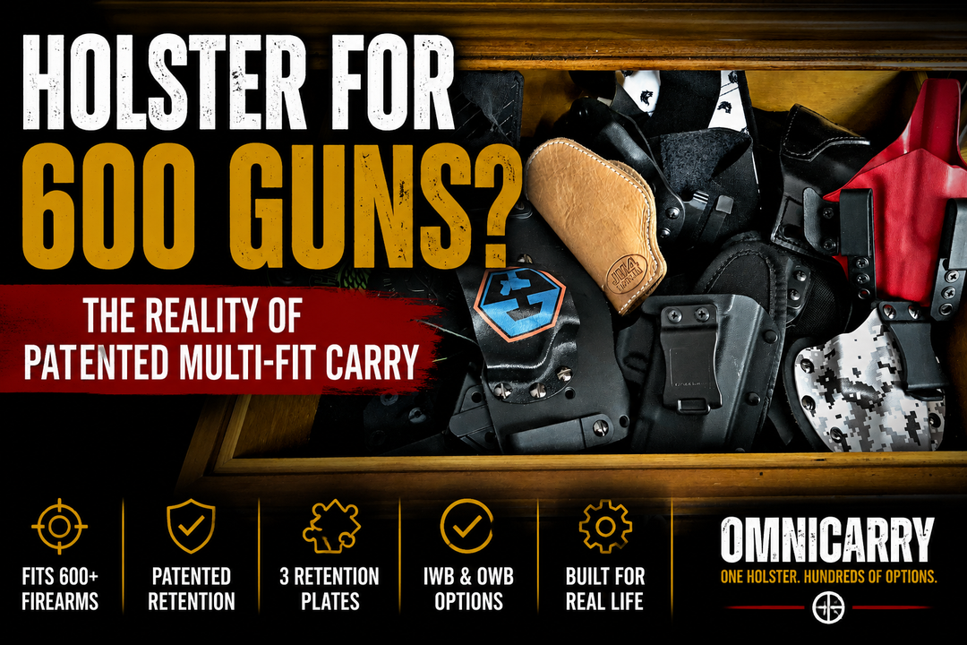 Holster for 600 Guns: The Reality of Patented Multi-Fit Carry