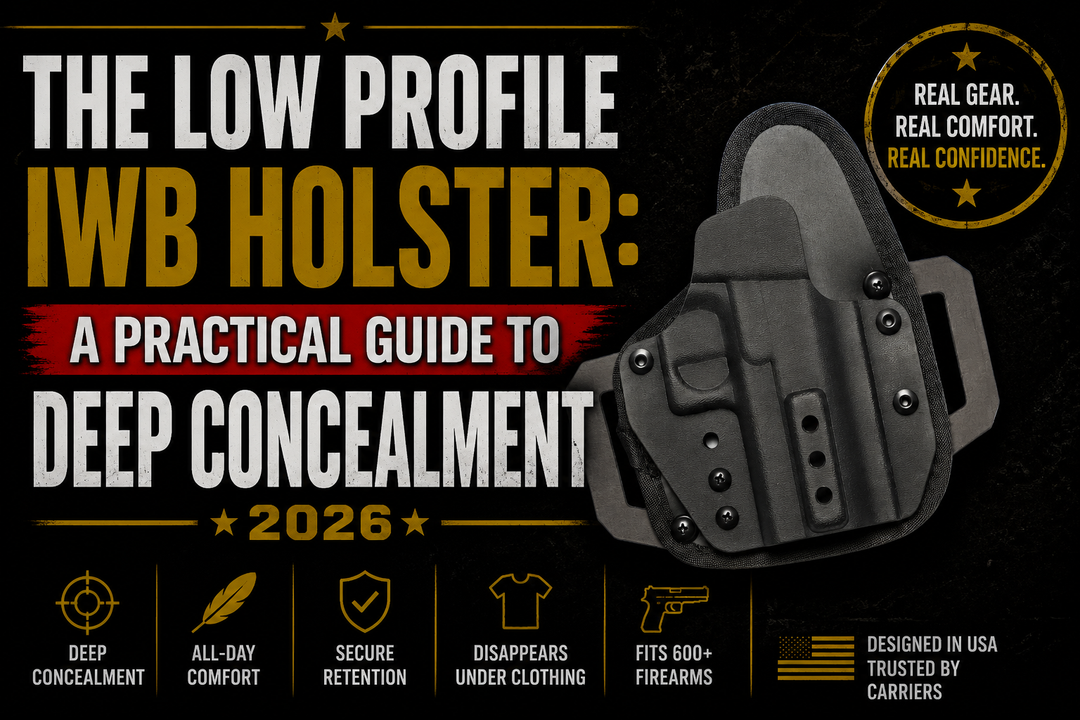 The Low Profile IWB Holster: A Practical Guide to Deep Concealment