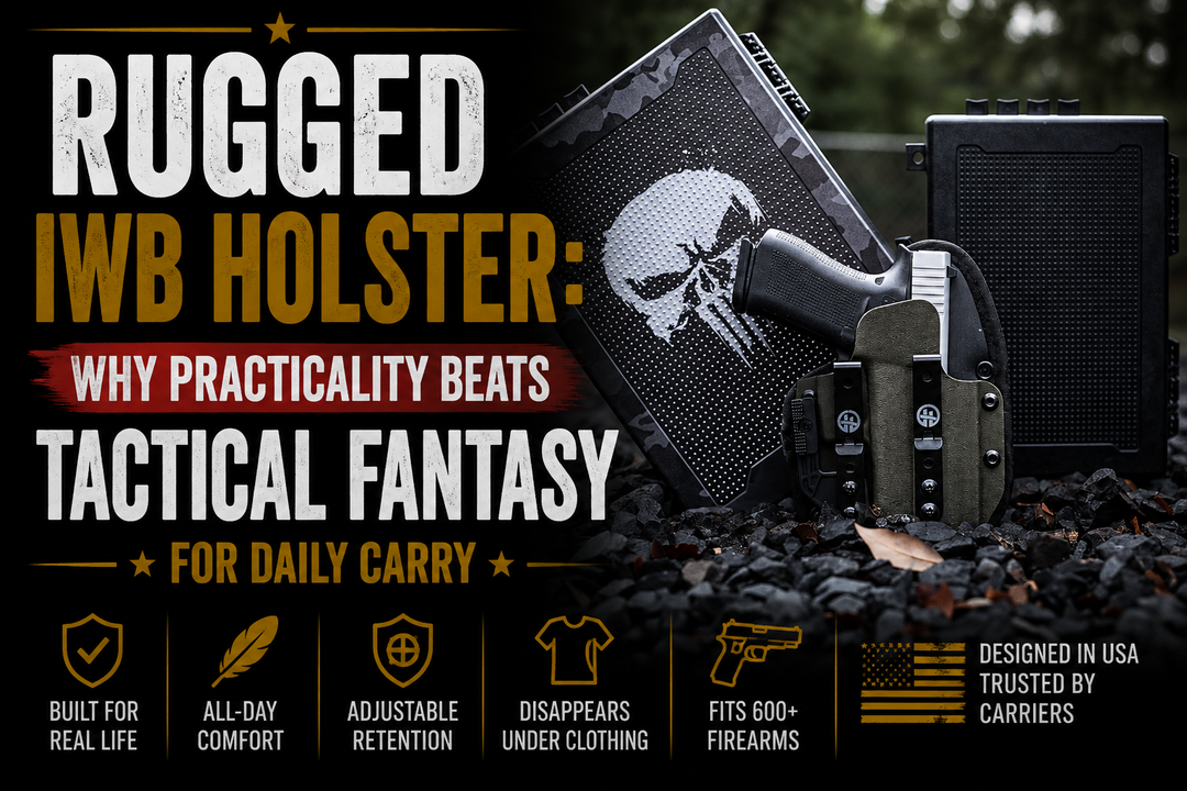 Rugged IWB Holster: Why Practicality Beats Tactical Fantasy for Daily Carry